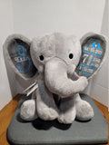 Baby birth stats-birth announcement elephant-keepsake elephant-baby shower gift-birth stat elephant-baby gift-personalized-stuffed elephant
